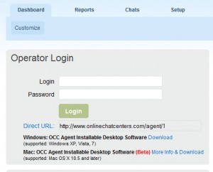 OCC Mac OS Agent Desktop Software